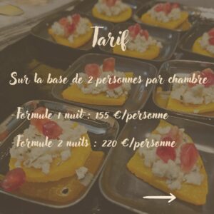 Tarif du réveillon de la Saint Sylvestre